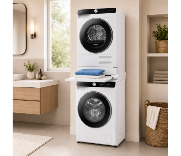 ZESTAW Samsung Suszarka DV90DG6845LKU4 + Pralka WW90DG6U25LKU4 + Łącznik SKK-UDW - 1542209 - zdjęcie